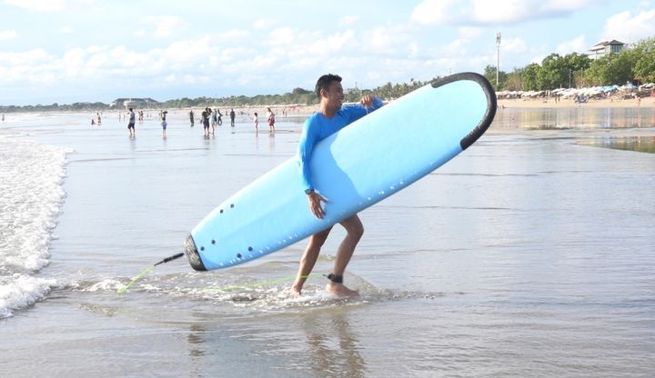 Surfboard rental 1 hour