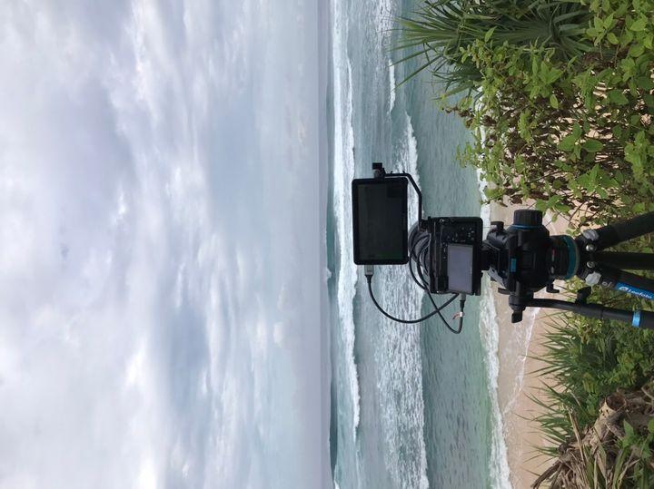 Surf filming