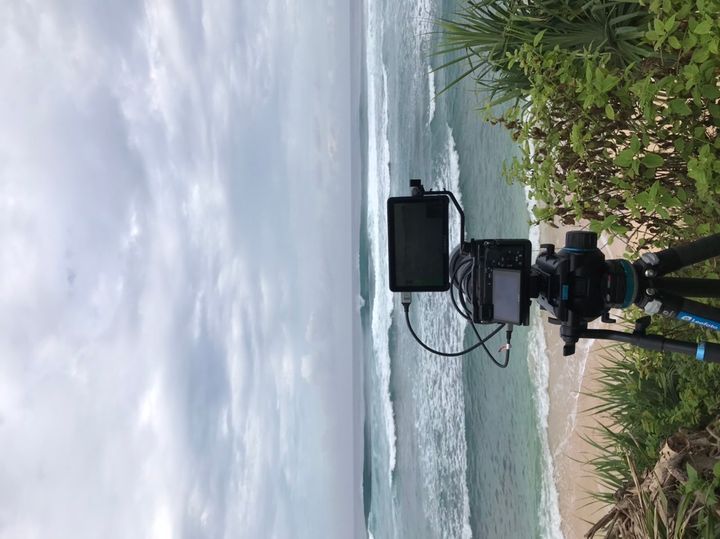 Surf filming