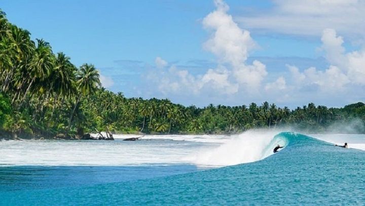 Location surf Mentawai